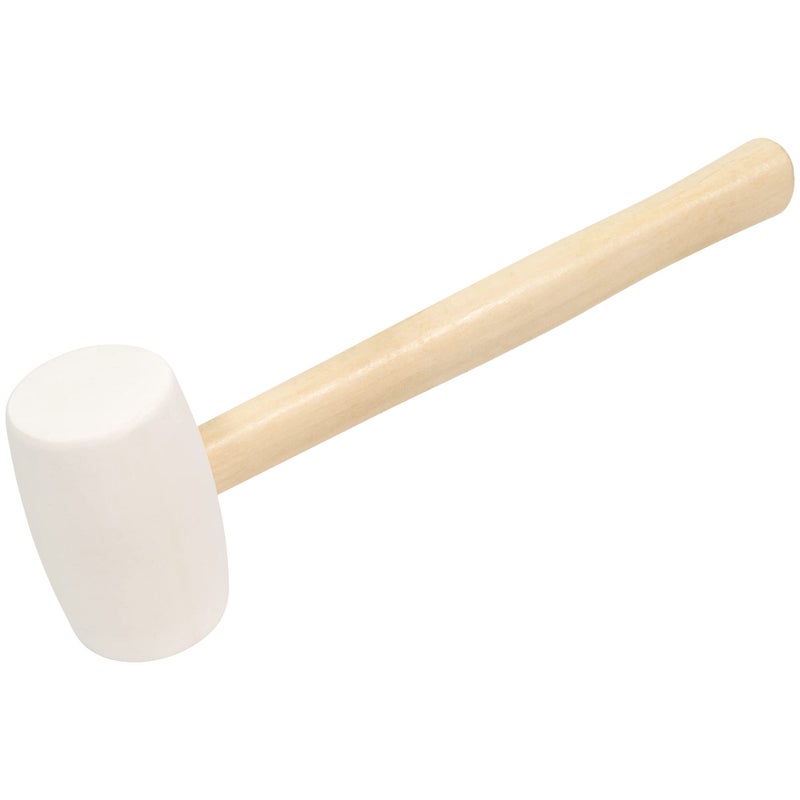QEP 61613 16 oz. White Rubber Tile Tapping Mallet - Image 1